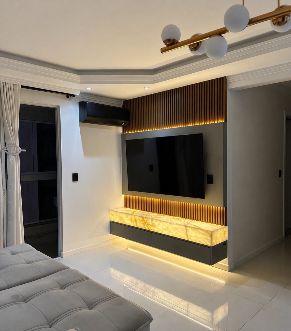 Projeto entregue pela Lumar Móveis Decor — ambiente 22